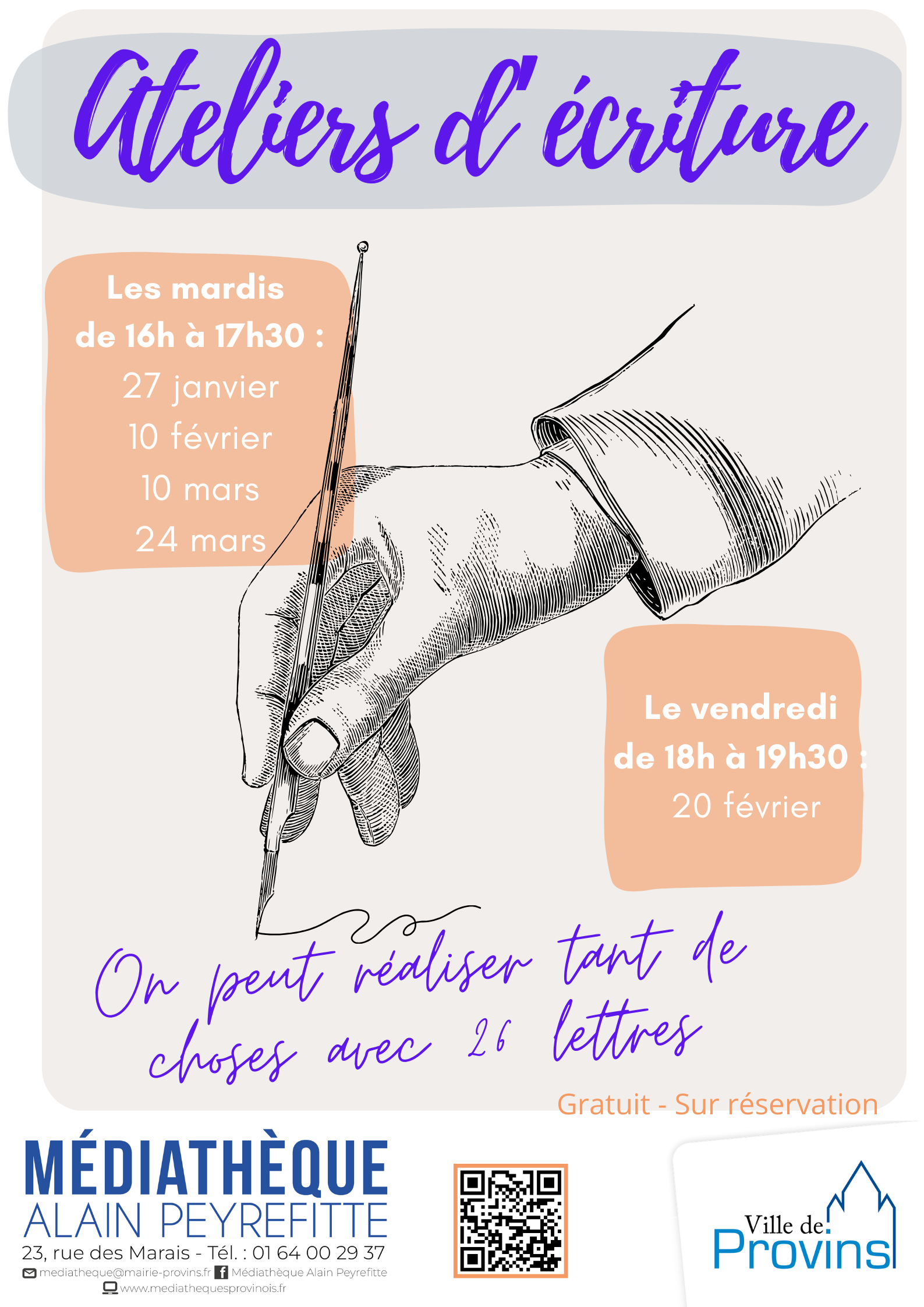 Atelier d'ériture