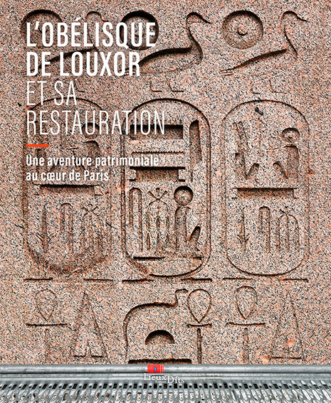 Couverture livre obélisque Louxor