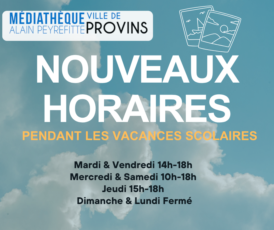 Horaires vacances