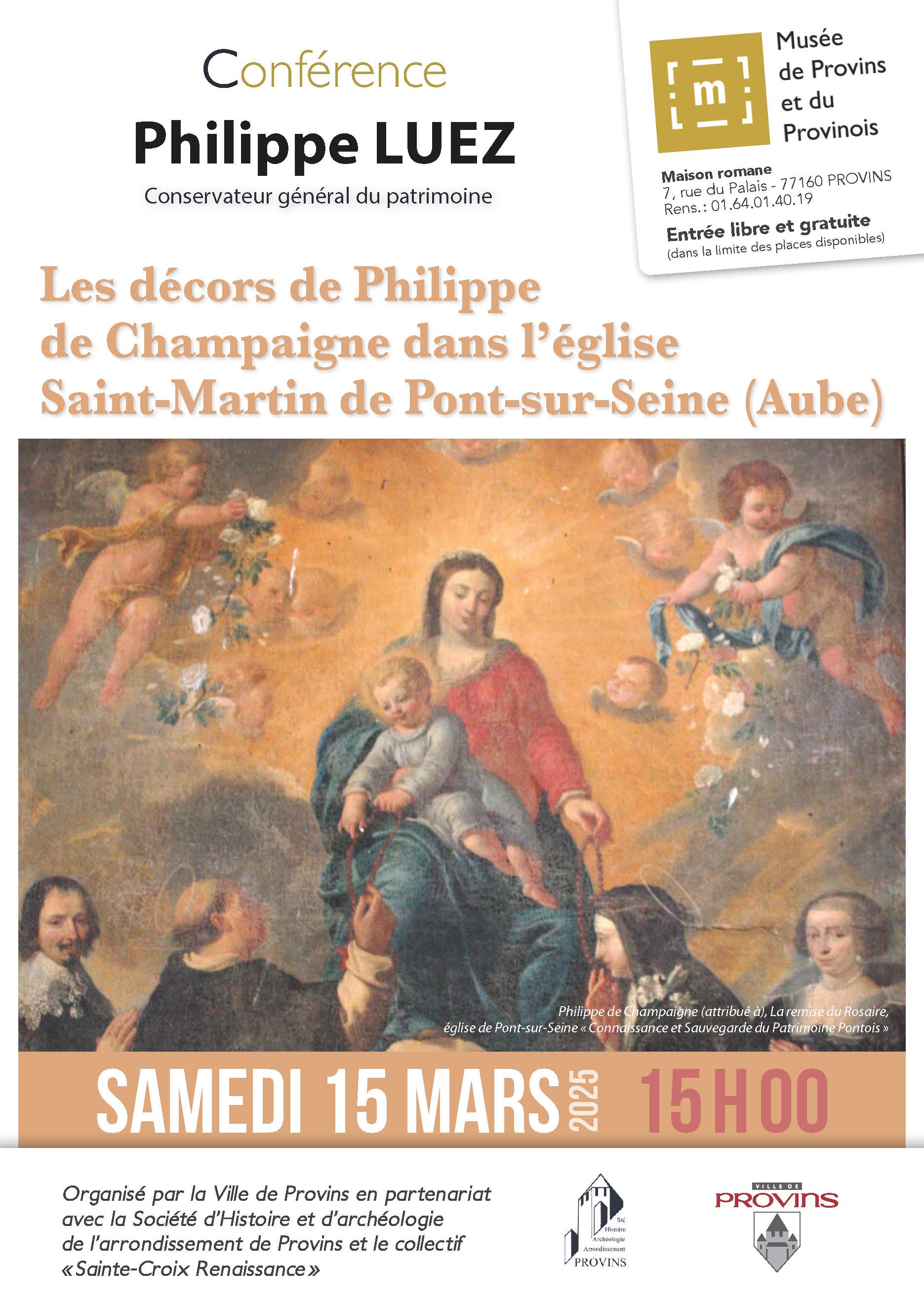 Les décors de Philippe de Champaigne dans l’église Saint-Martin de Pont-sur-Seine (Aube)
